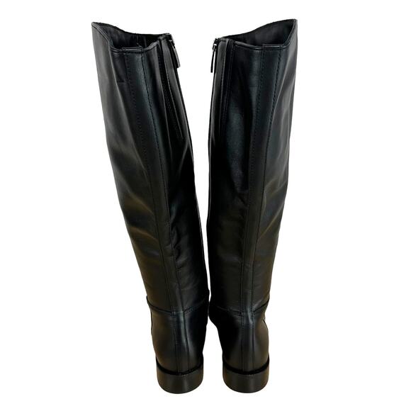 La Canadienne NWOB Sasha Waterproof Knee High Leather Riding Boots Black Size 7 - Picture 3 of 9